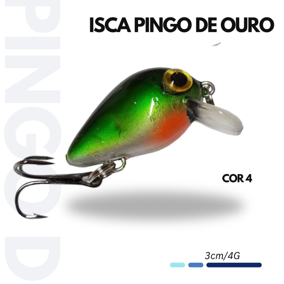 ISCA PINGO DE OURO - #4