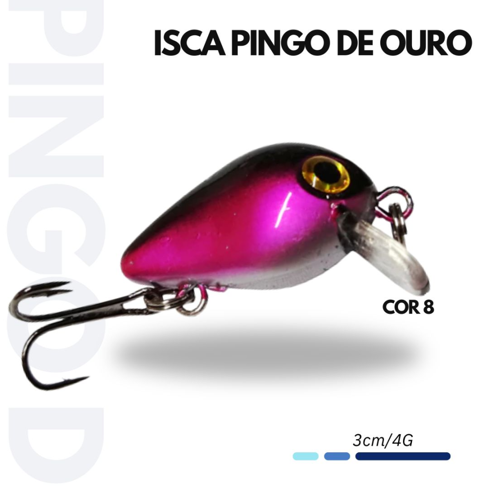 ISCA PINGO DE OURO - #8