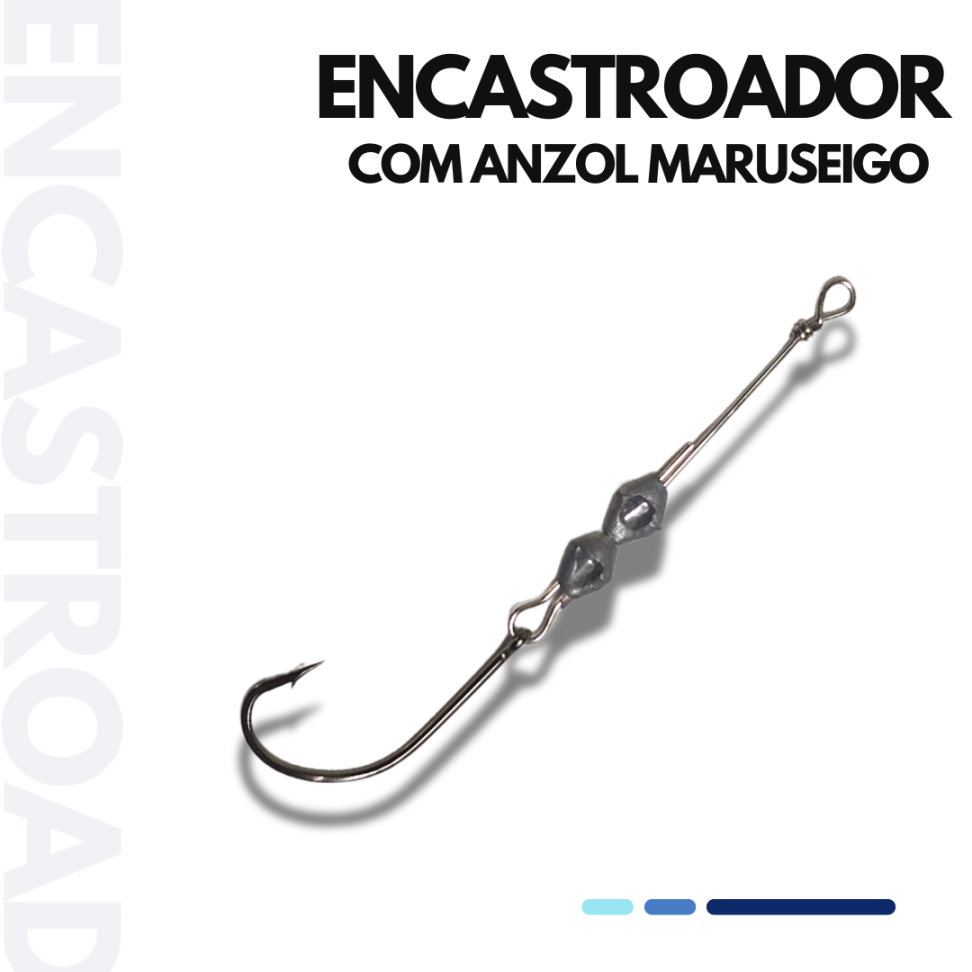 ENCASTROADO RIGIDO COM ANZOL MARUSEIGO