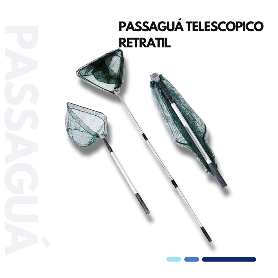 PASSAGUÁ TELESCOPICO RETRATIL