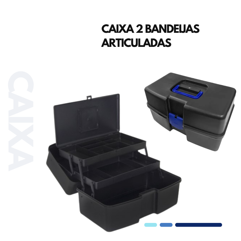CAIXA 2 BANDEIJA ARTICULADA