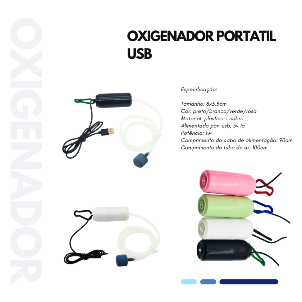 OXIGENADOR PORTATIL USB
