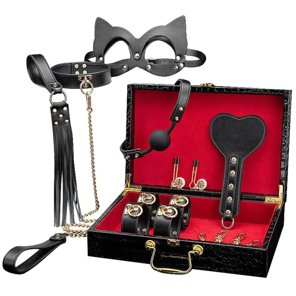 Kit Maleta Sado De Luxo Com Preto - #9