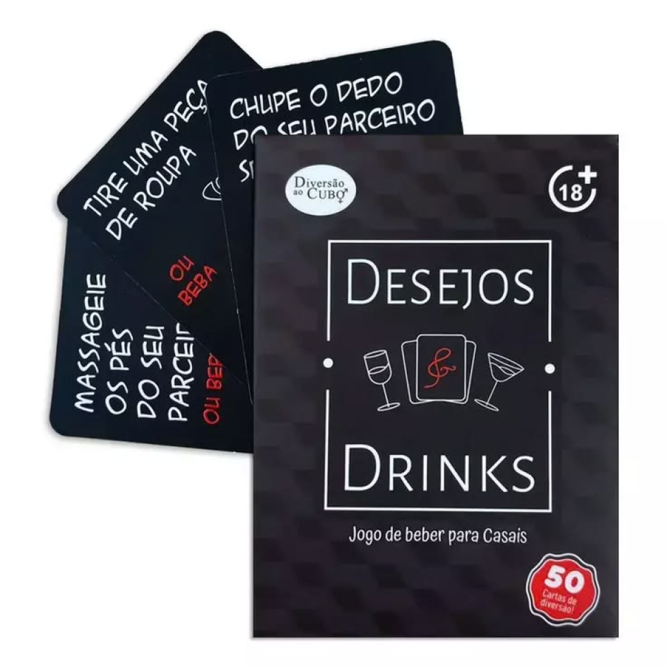 Jogo Desejos Drinks Diversão Ao Cubo