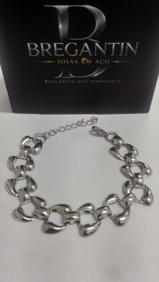 Pulseira BIG ELOS Aço INOX