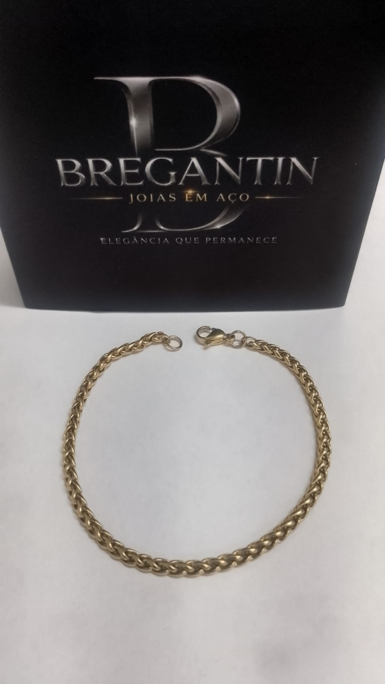 Pulseira Malha Aço