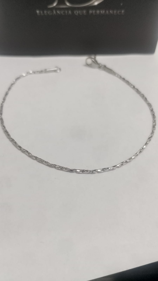 Pulseira Corrente Torcida 1,5mm