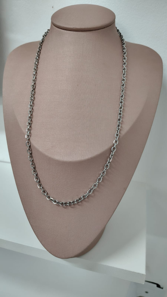 Colar Cartier 60CM Aço