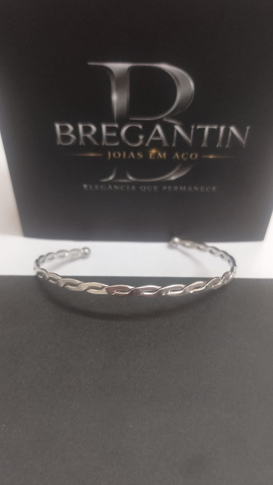 Bracelete Dois Fios Trançados