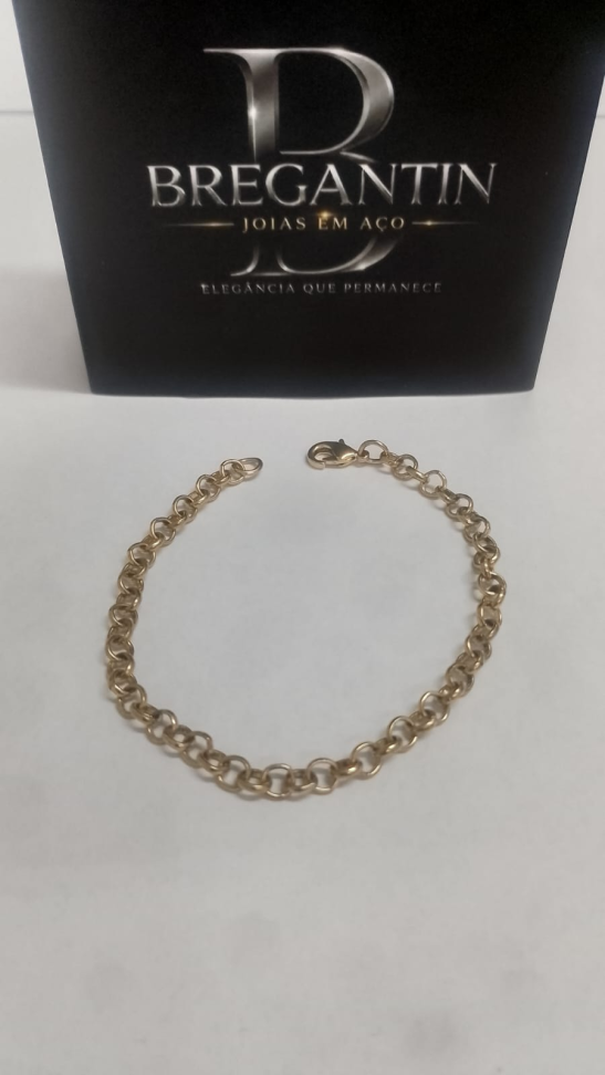 Pulseira ELO Portugues Dourado