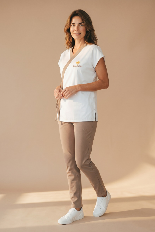 Jaleco Oficial Buddha Spa