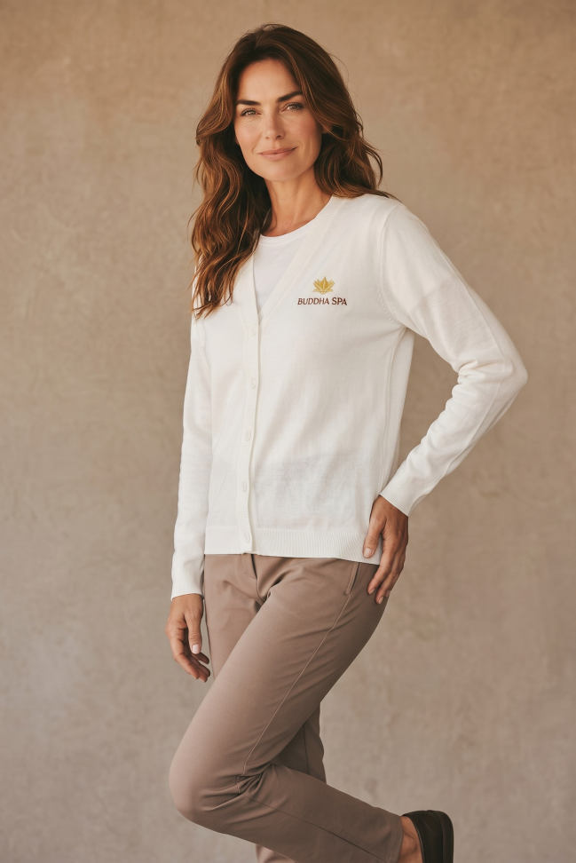 Cardigan fem Oficial Buddha Spa