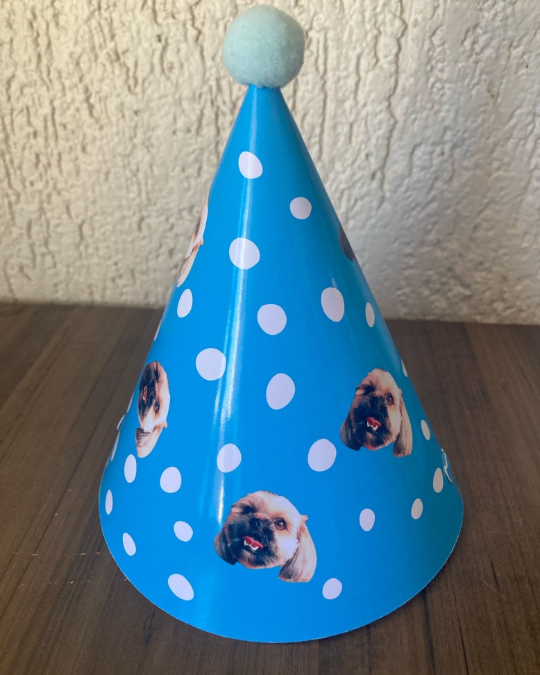 Chapéu de aniversário (ARTE PERSONALIZÁVEL) - #3