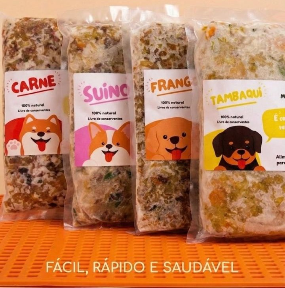 Pacotes de 250g - Alimentação Natural