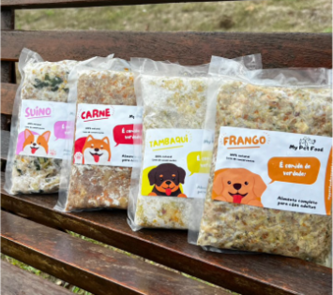 Pacotes de 480g - Alimentação Natural