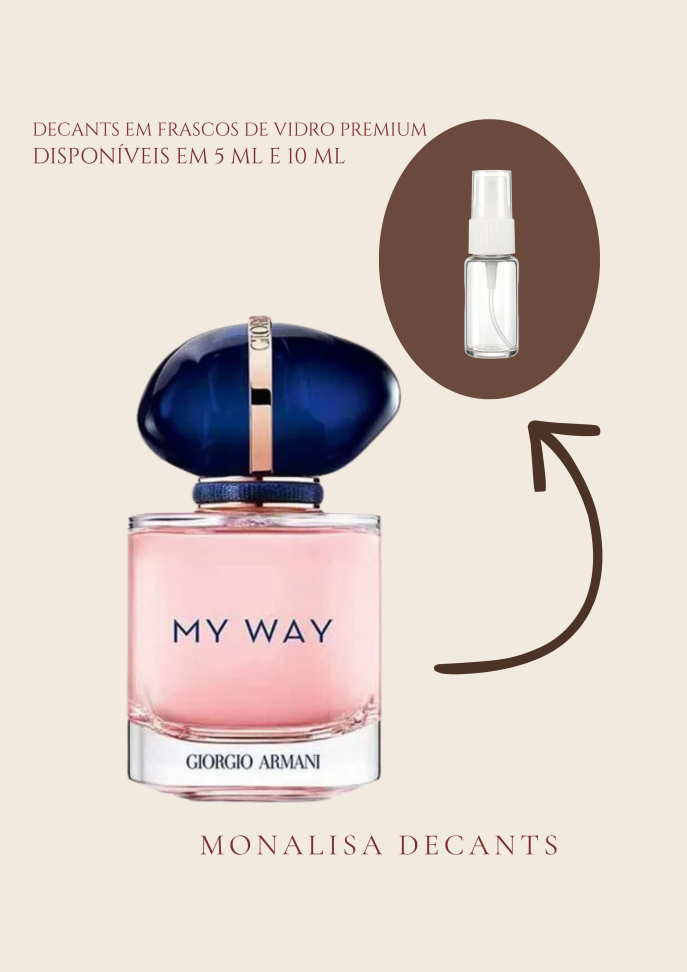 My Way - Giorgio Armani - Decante em frasco de vidro