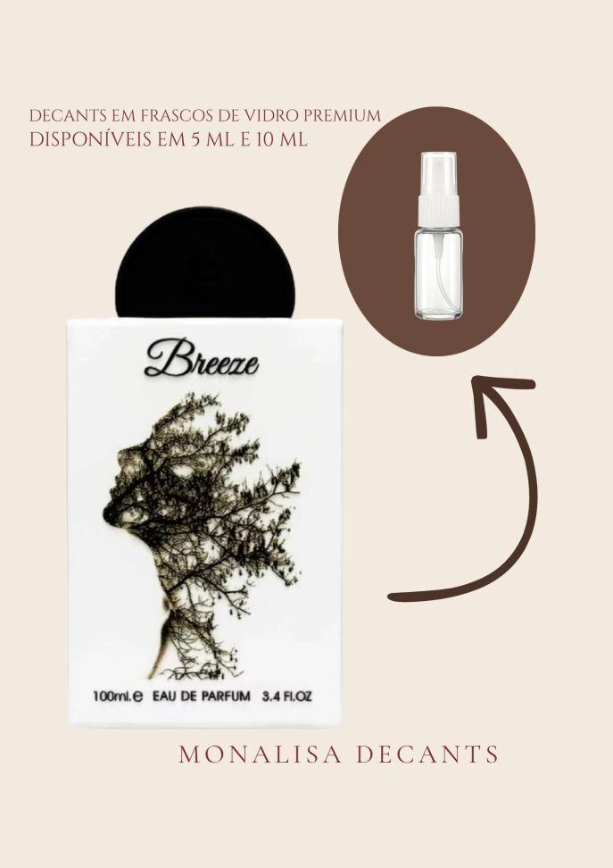 Breeze - Lattafa - Decant em frasco de vidro
