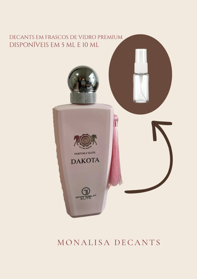 Dakota Parfum - D' Elite - Decant em frasco de vidro