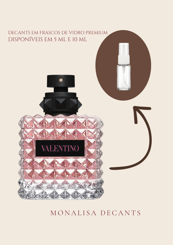 Donna Born In Roma - Valentino - Decant em frasco de vidro