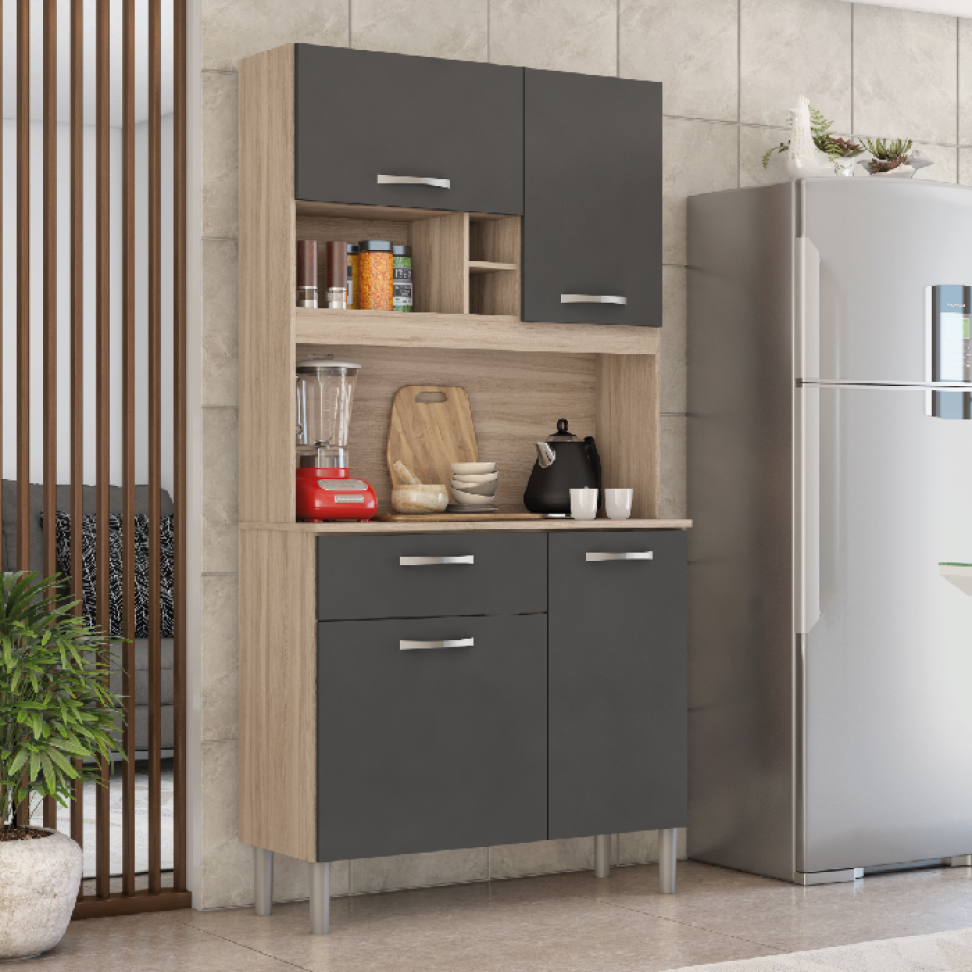 KIT COZINHA 4P 1G MALTA - DEMÓBILE