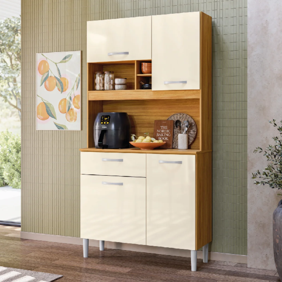 KIT COZINHA 4P 1G MALTA - DEMÓBILE