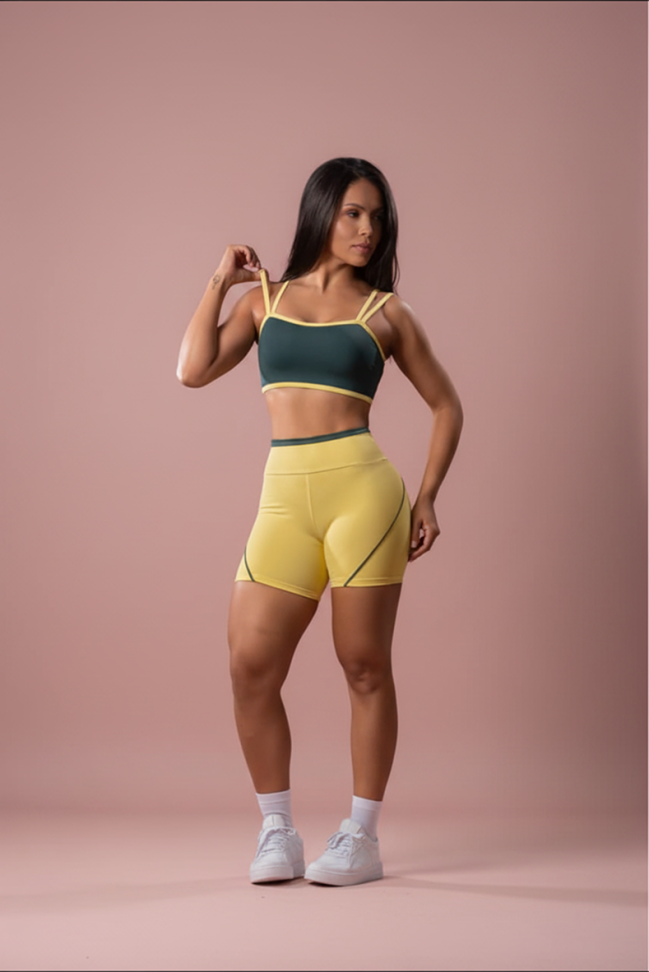 Conj. Hexa (top.verde/short.amarelo)