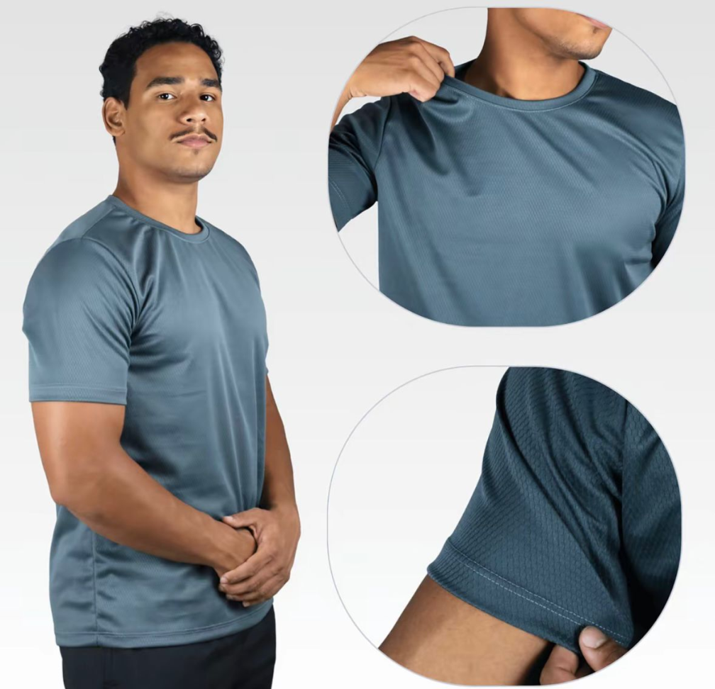 Camisa Masculina Dry fit Manga curta