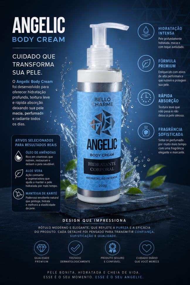 Creme Hidratante Corporal - Angel