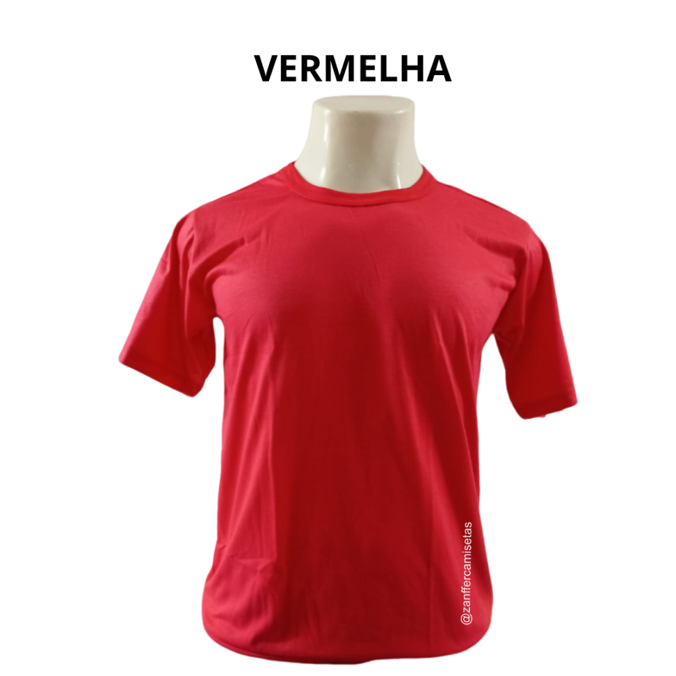 CAMISETA POLIÉSTER PREMIUM CORES