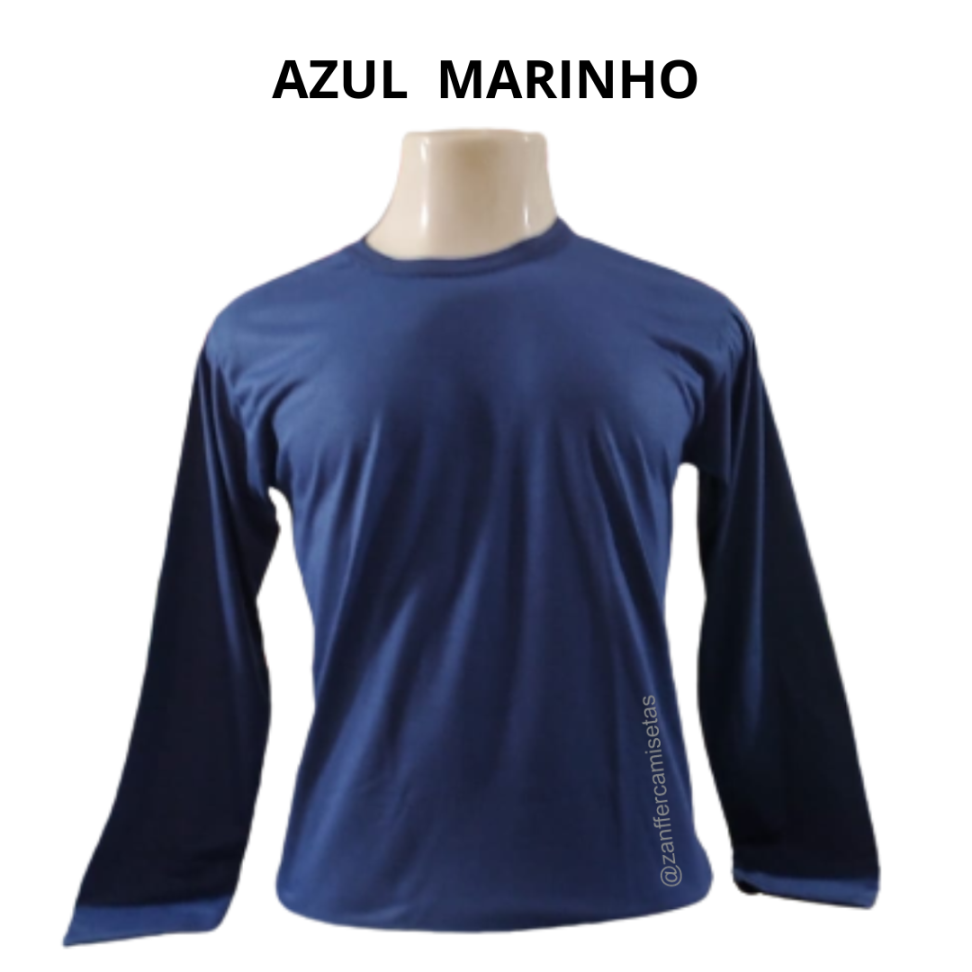 CAMISETA MANGA LONGA POLIÉSTER PREMIUM