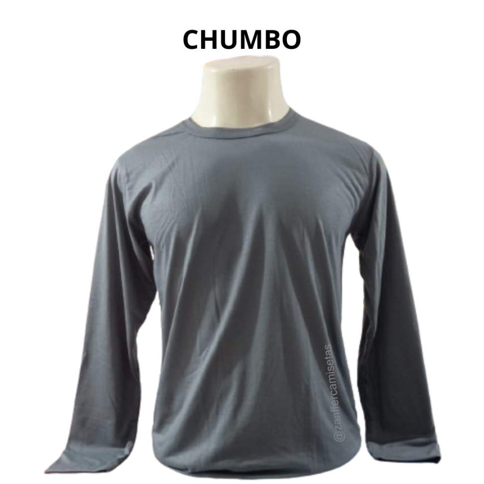 CAMISETA MANGA LONGA POLIÉSTER PREMIUM - #4