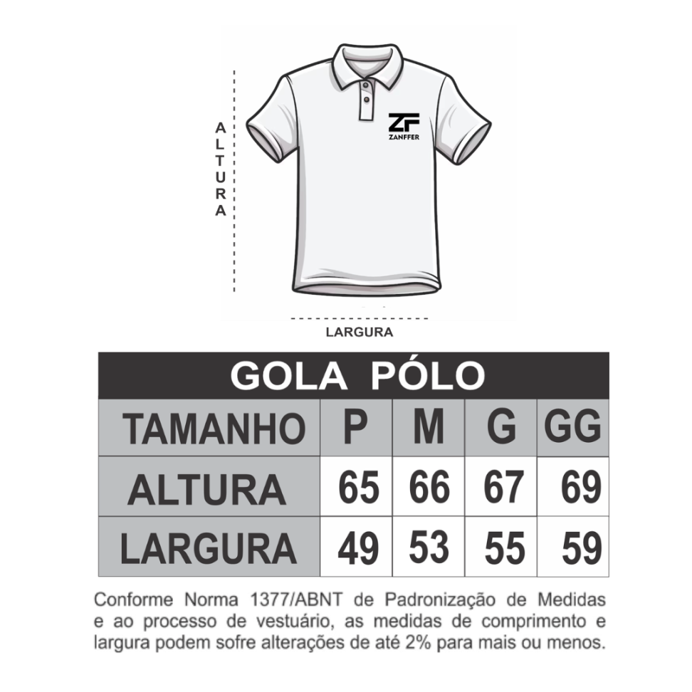 CAMISA PÓLO ALGODÃO