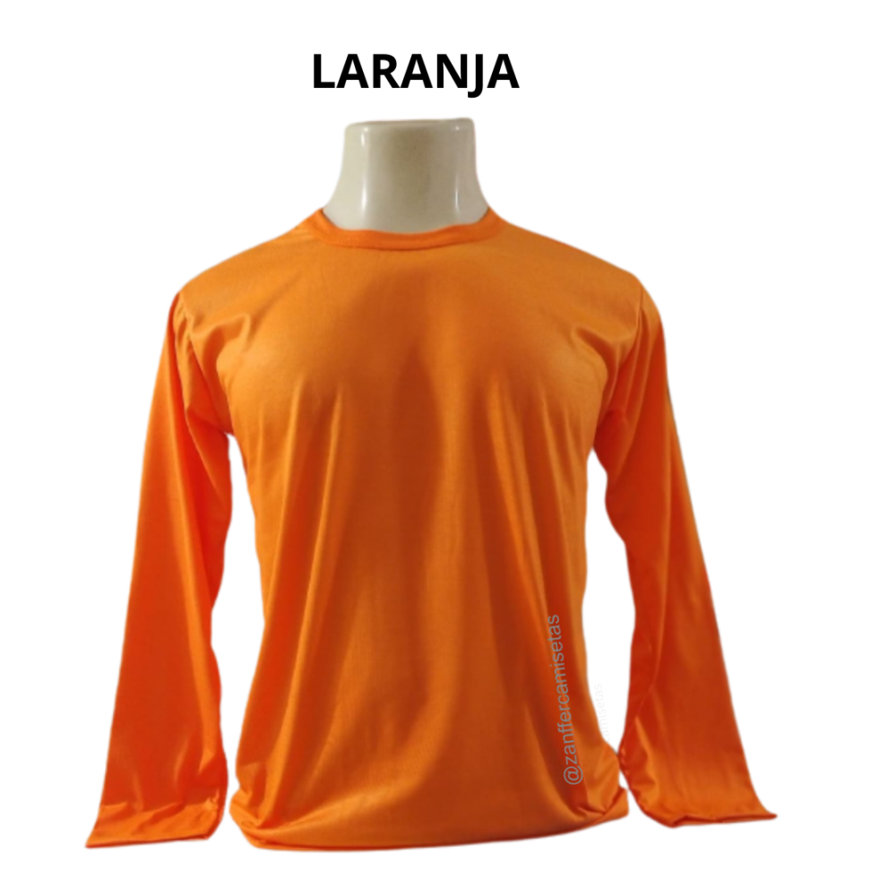 CAMISETA MANGA LONGA POLIÉSTER PREMIUM