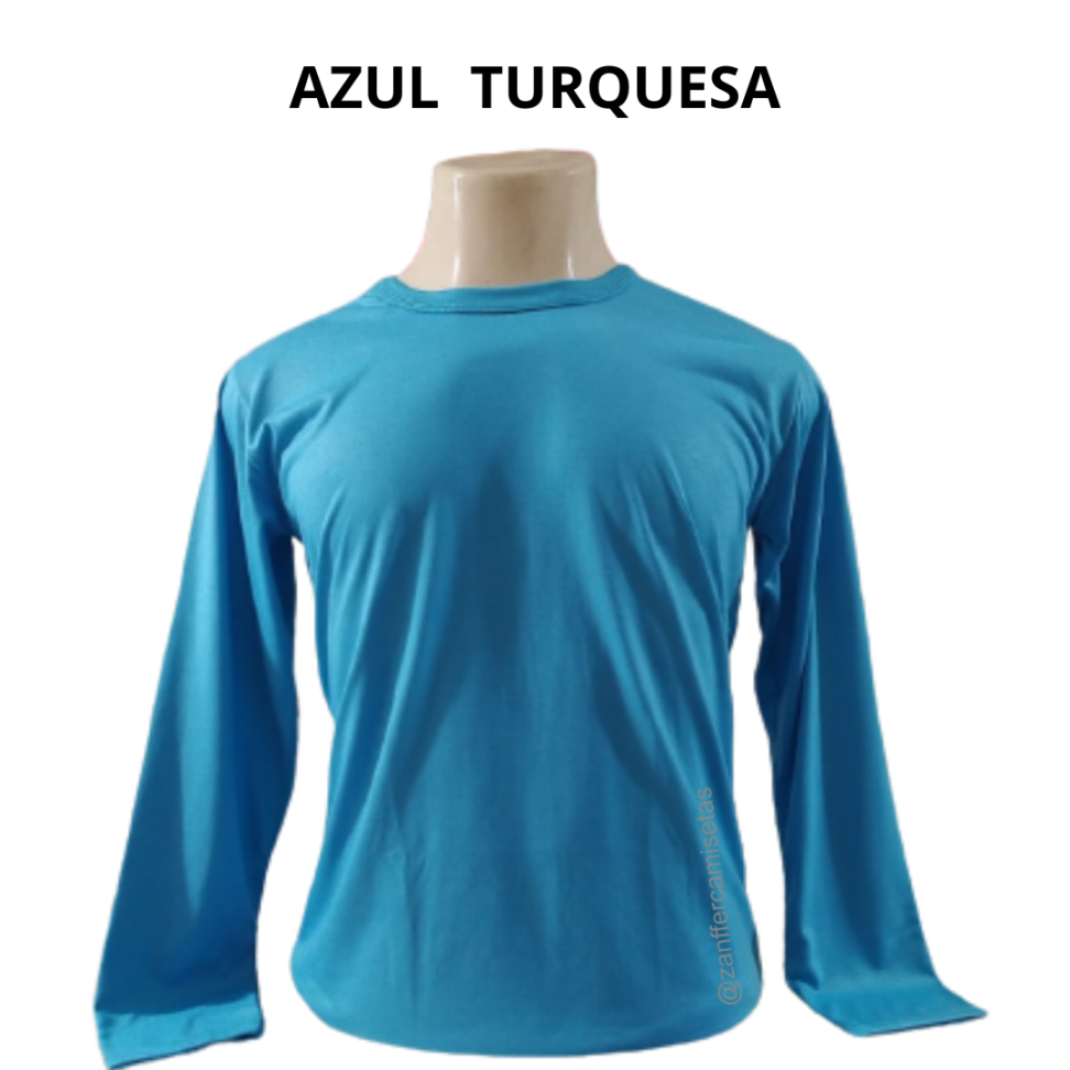 CAMISETA MANGA LONGA POLIÉSTER PREMIUM - #7