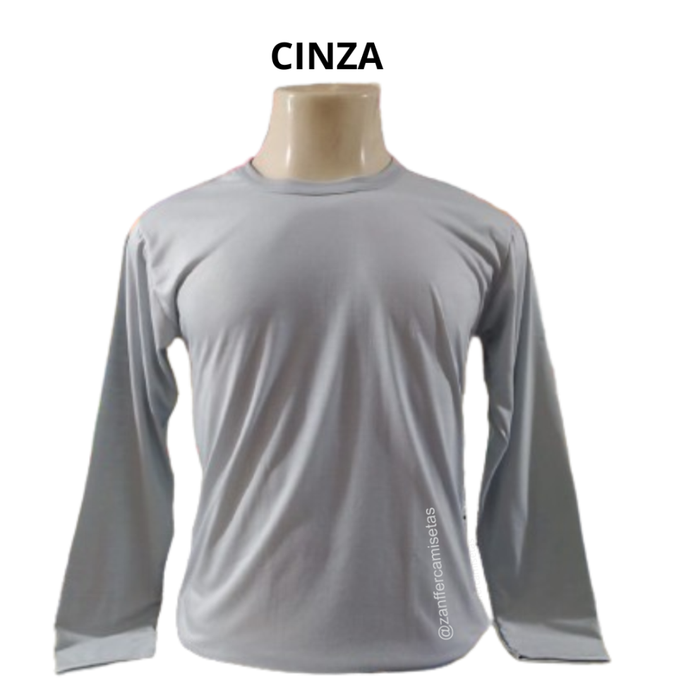CAMISETA MANGA LONGA POLIÉSTER PREMIUM - #6