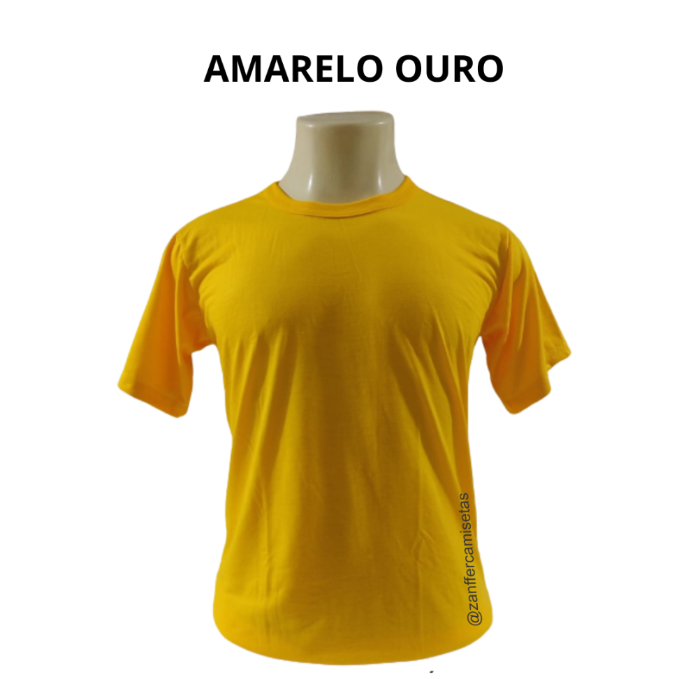 CAMISETA POLIÉSTER PREMIUM CORES
