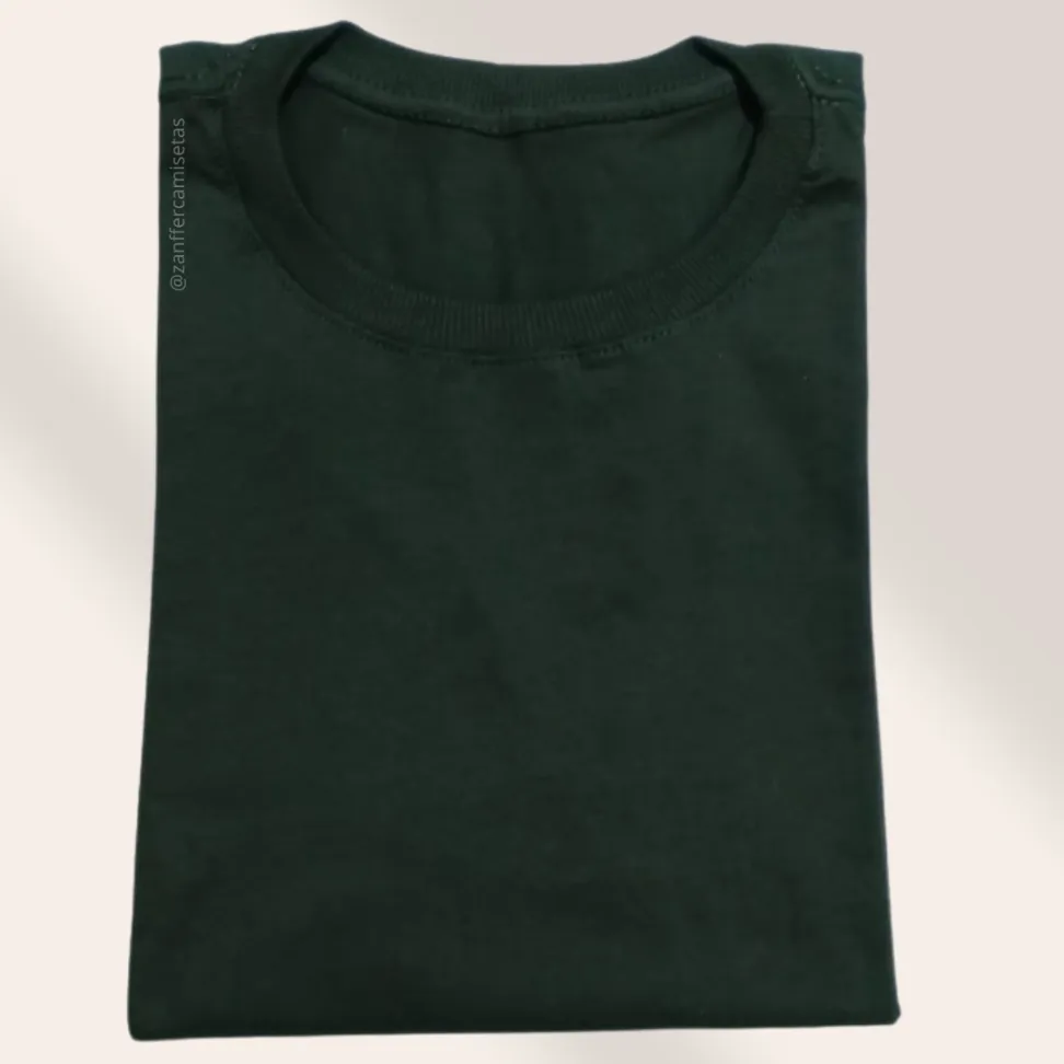 CAMISETA  ALGODÃO PENTEADO C/SUADOR - #19