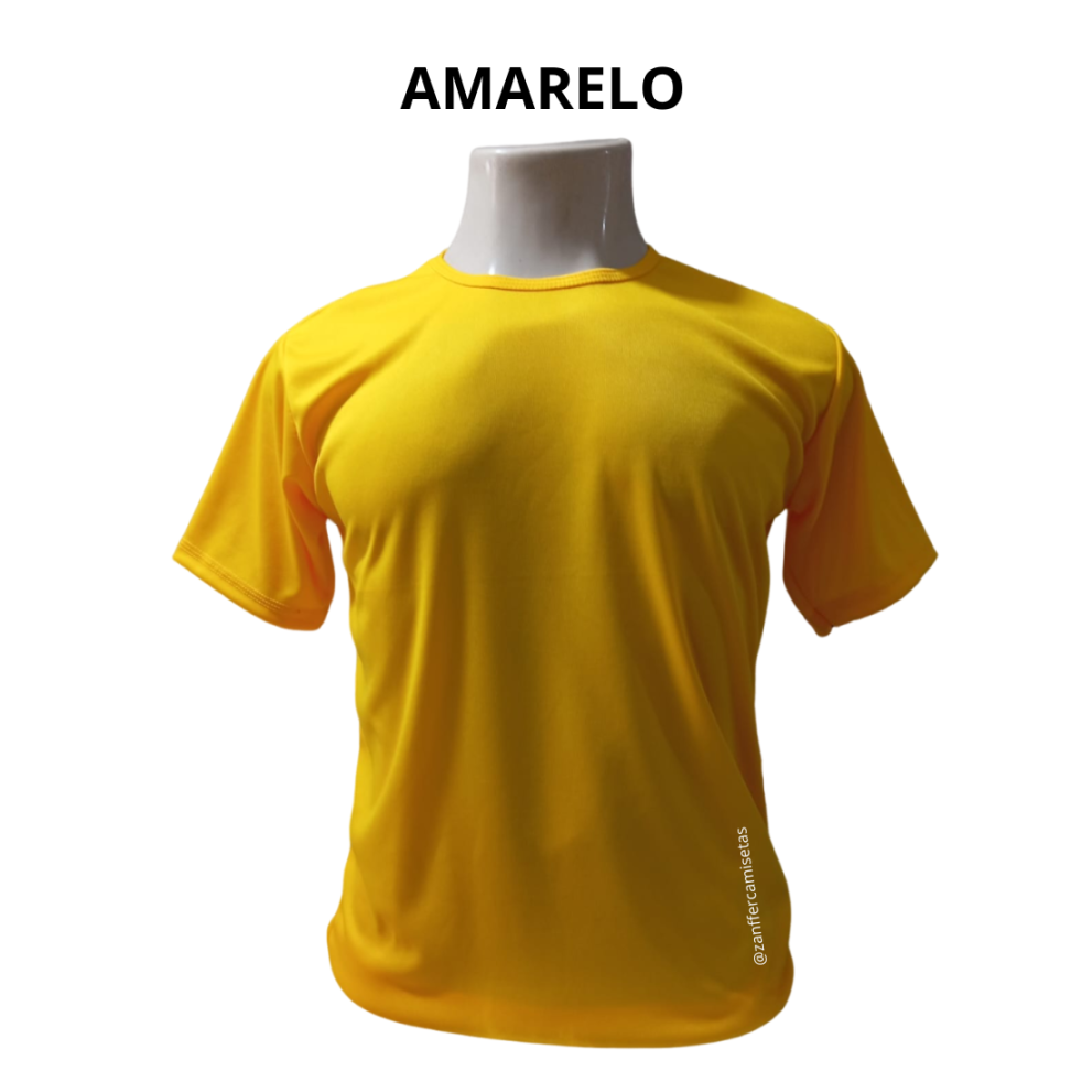 CAMISETA POLIÉSTER HELANCA CORES