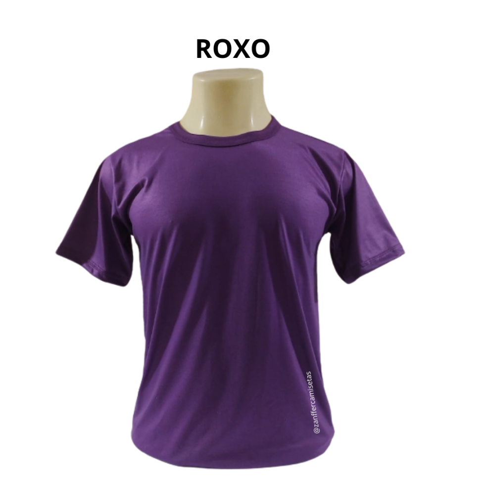 CAMISETA POLIÉSTER PREMIUM CORES - #17