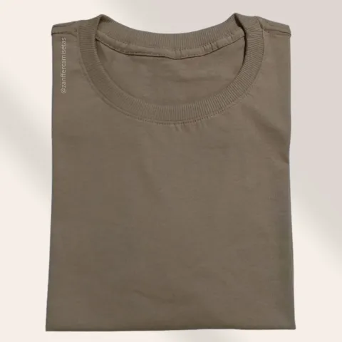 CAMISETA  ALGODÃO PENTEADO C/SUADOR