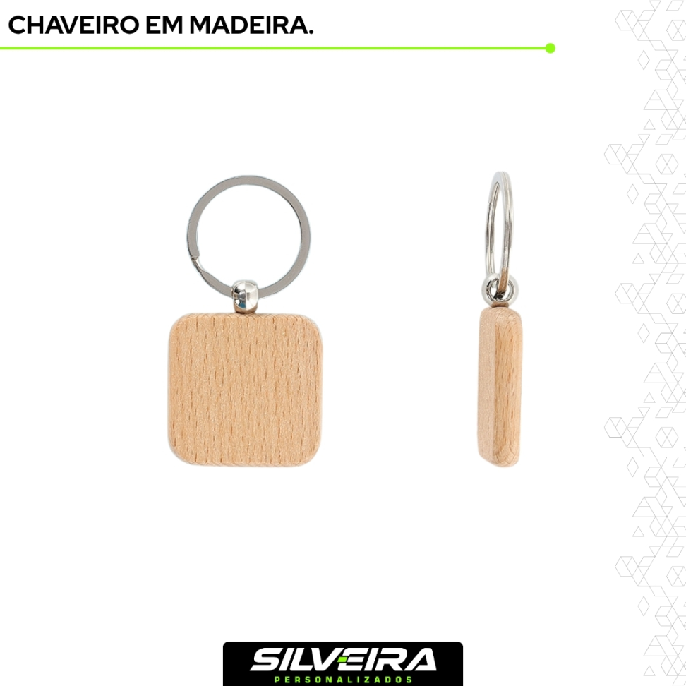 Chaveiro Madeira