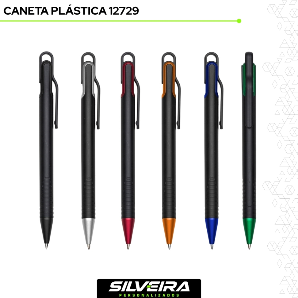 Caneta Plástica 12729