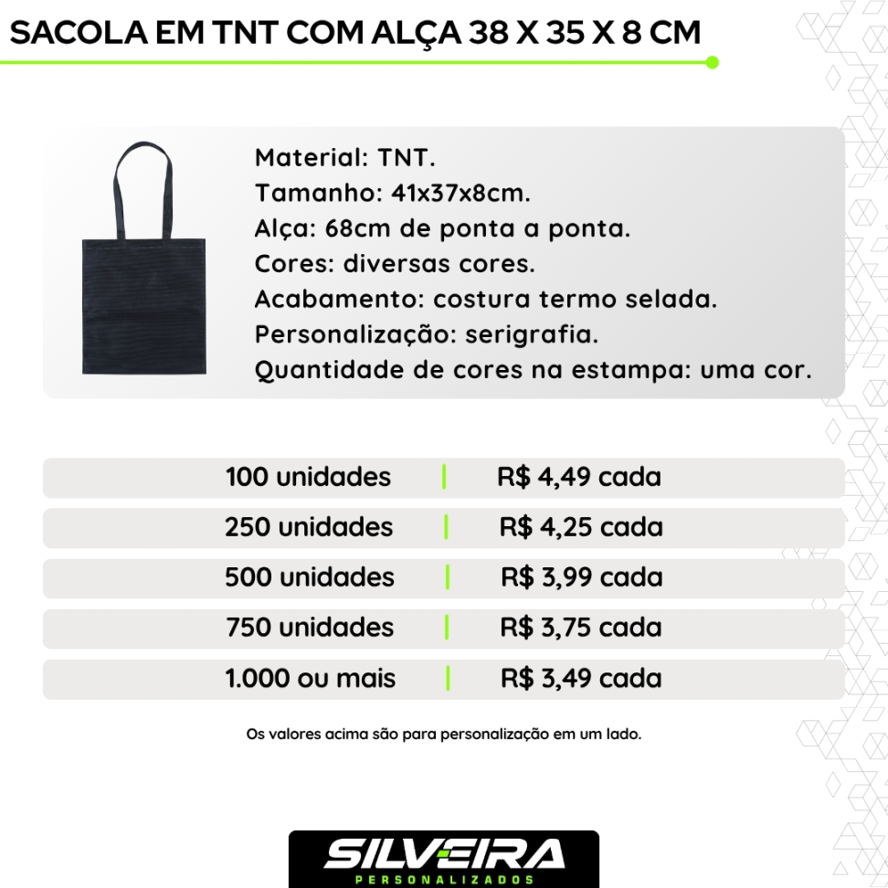Sacola TNT com Alça