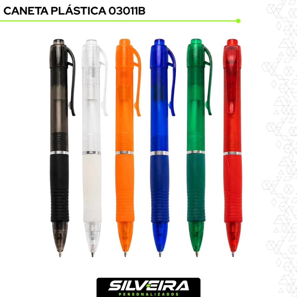 Caneta Plástica 03011B