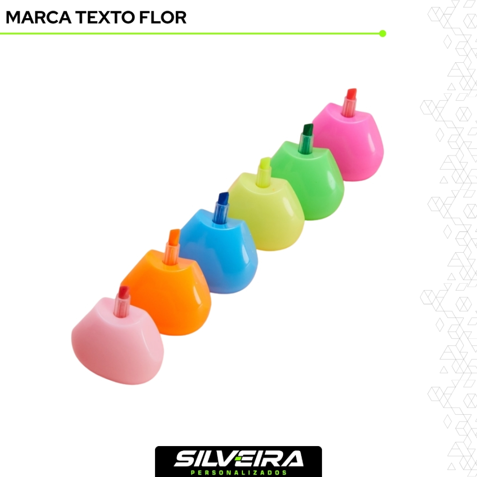 Marca Texto Flor