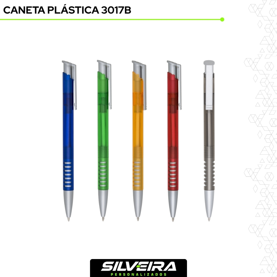 Caneta Plástica 3017B