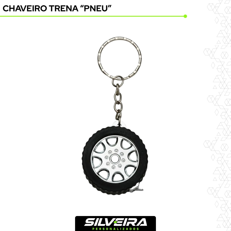 Chaveiro Trena "Pneu"
