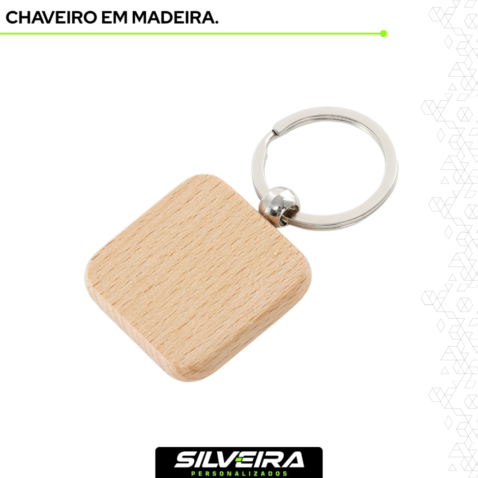 Chaveiro Madeira