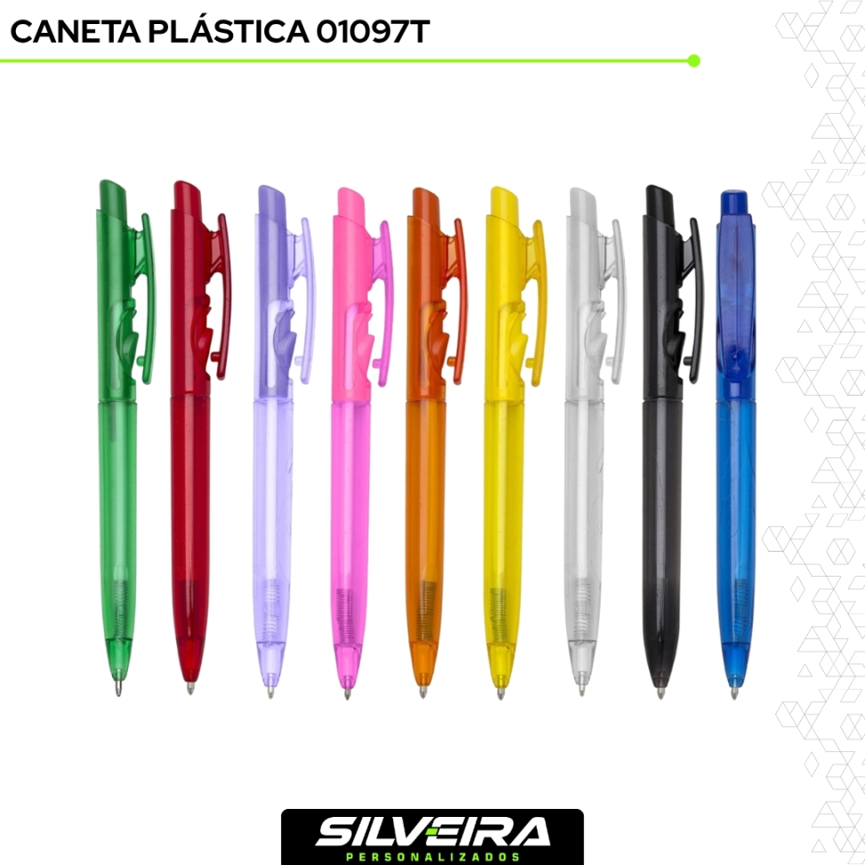 Caneta Plástica 01097T