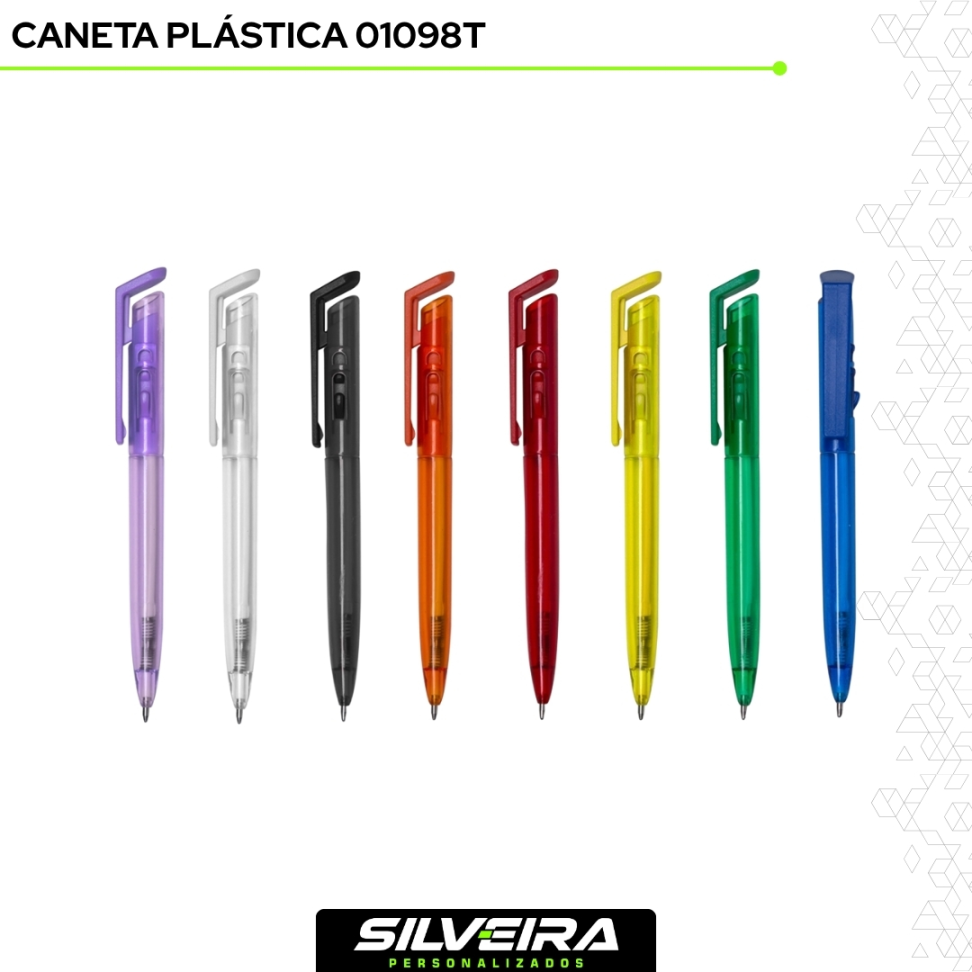 Caneta Plástica 01098T